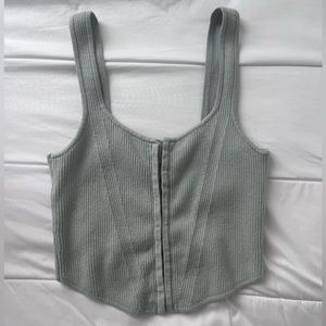 Abercrombie Hook and Eye Corset Tank